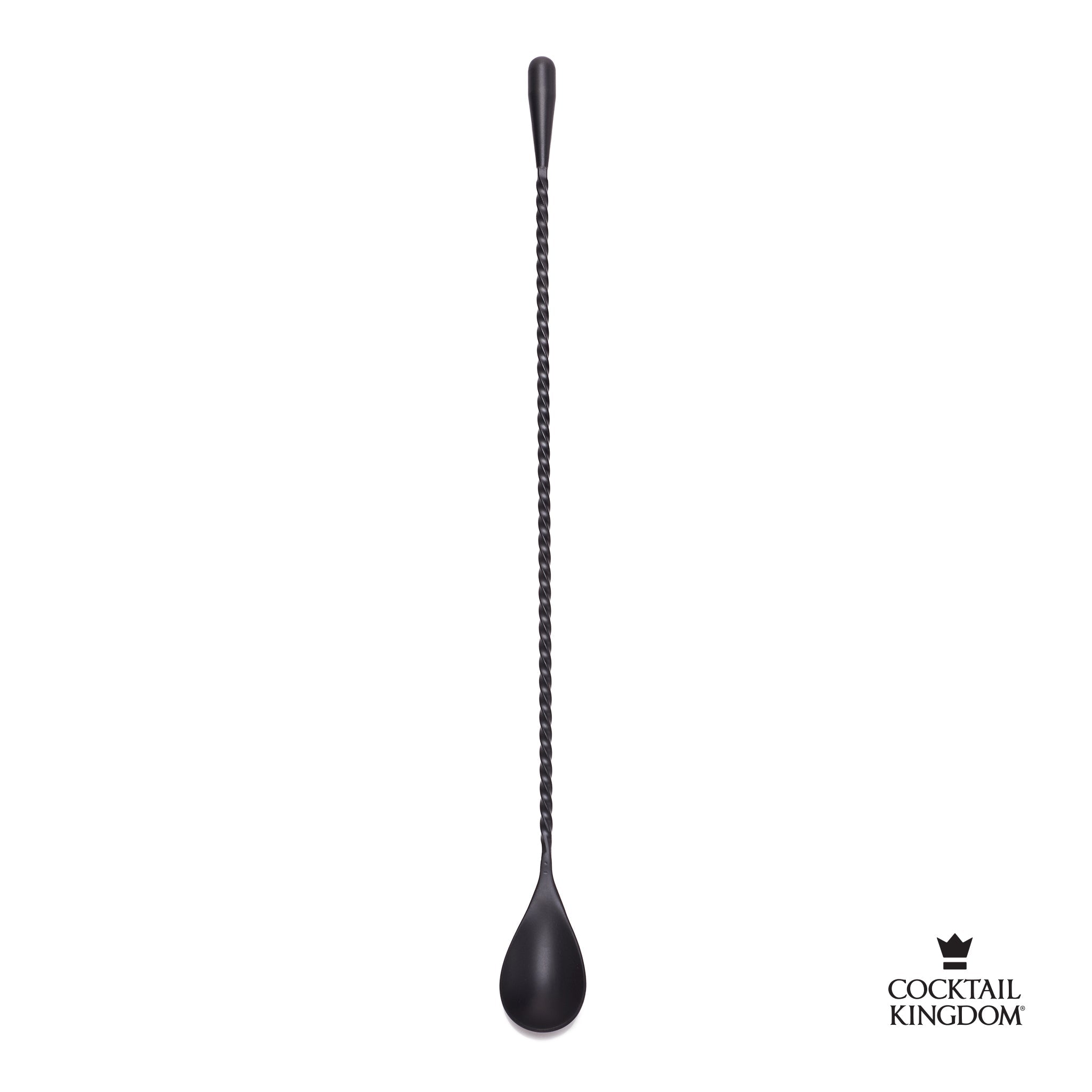 Teardrop Barspoon - Matte Black / 30cm