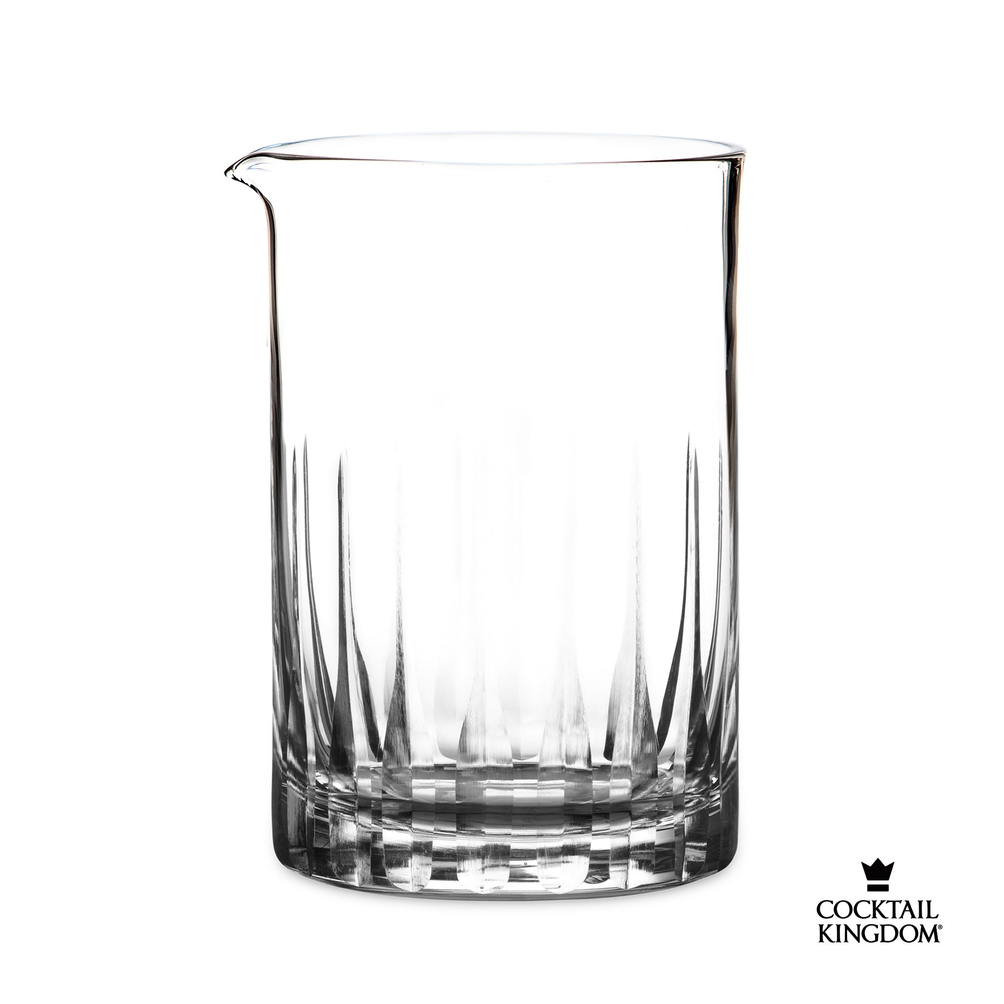 Seamless Paddle Mixing Glass - 550ml (19oz) / Flat Base